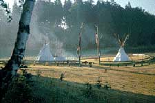 Teepee's at Gize